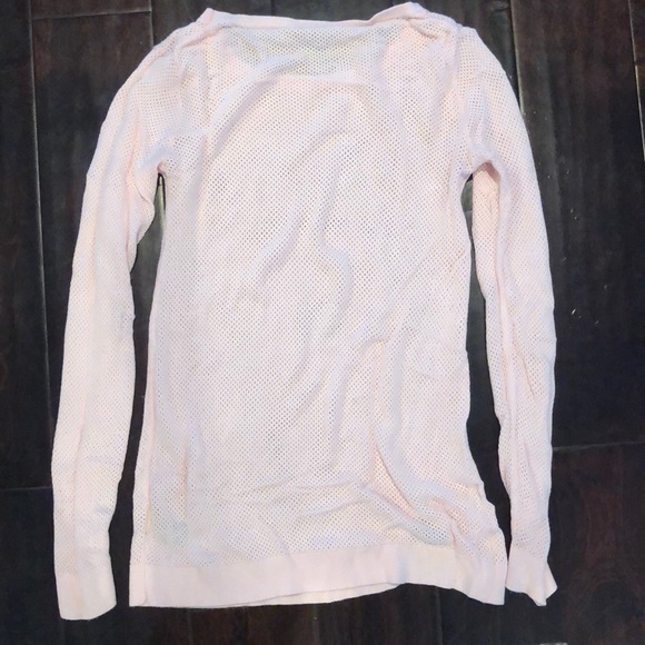 Light Pink Fishnet Sweater - Picture 4 of 4